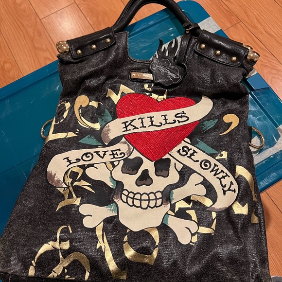 Ed Hardy Handbags - Ed Hardy shoulder bag
